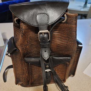 Freebird by Steven: BRETT Mini-Leather Backpack